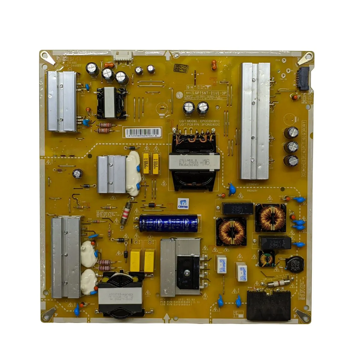 PLACA FONTE MONIOR LG - 75UL3J-E EAX69684801 EAY65895547