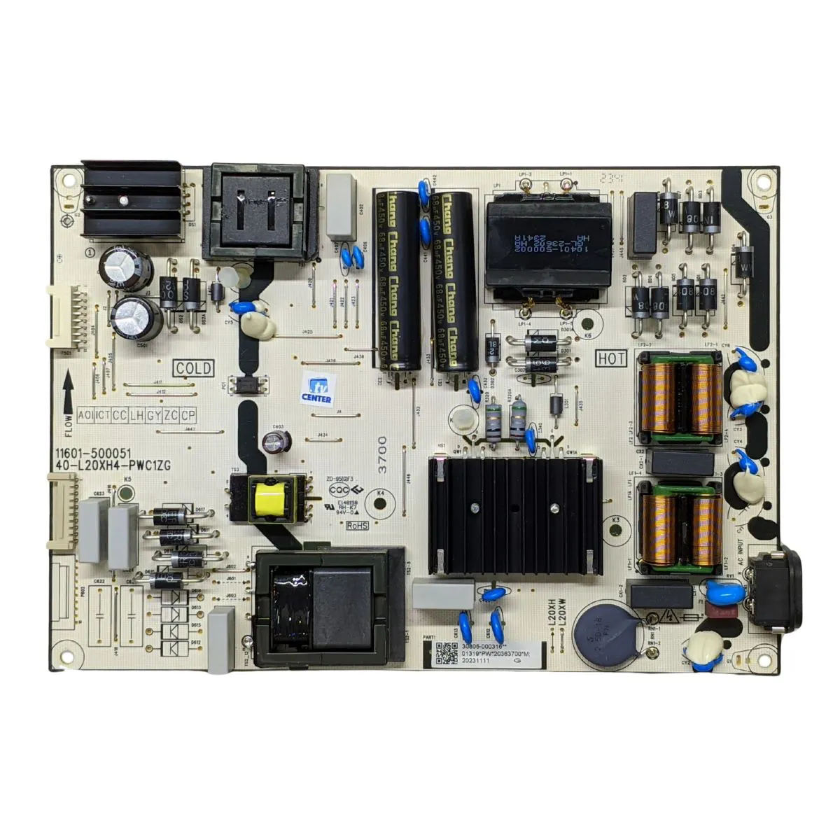 PLACA FONTE TCL 55C645 - 40L20XH4PWC1ZG