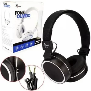 Fone de Ouvido Com Fio Atende Chamadas Knup kp 421