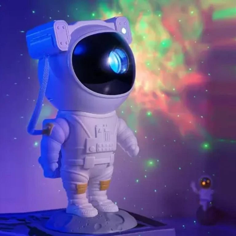 Projetor Galáxia Nebulosa Astronauta c/ Controle