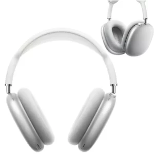 Fone De Ouvido Air Max P9 Macaron Bluetooth Com - Prata