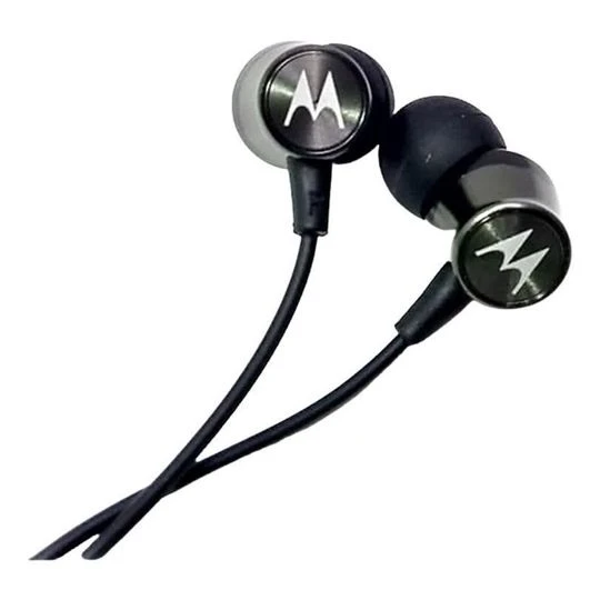 Fone De Ouvido Motorola In Ear 3,5Mm (P2) Preto