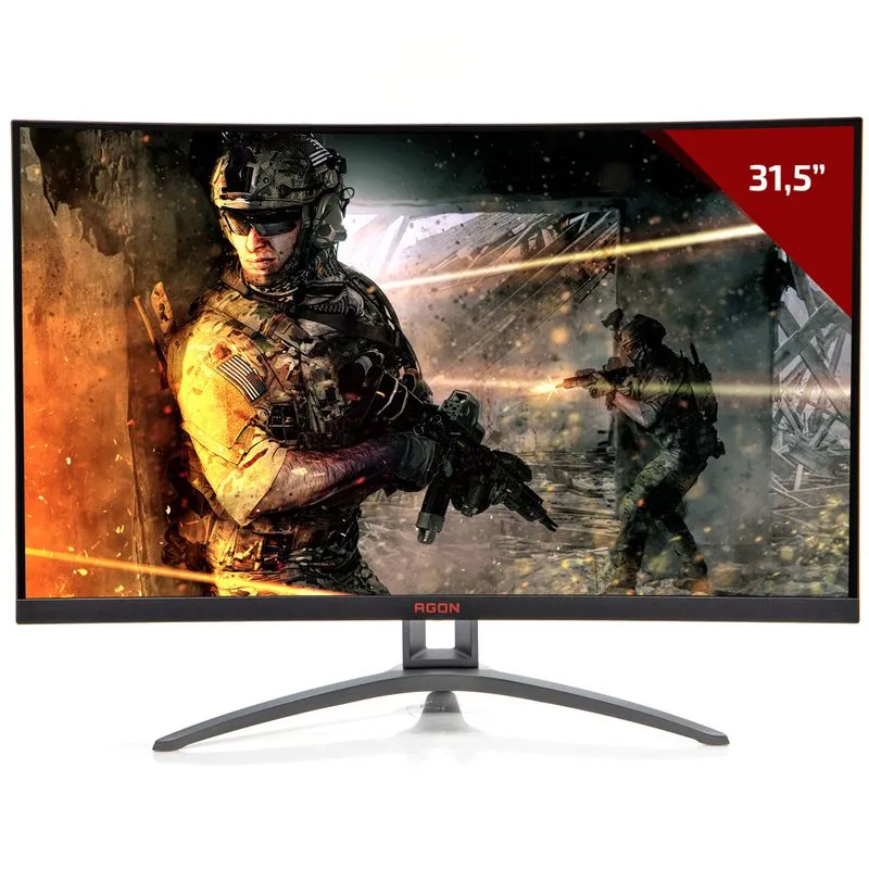 DISPLAY Monitor Gamer 32” AOC AGON 32 Curvo AG323FCXE